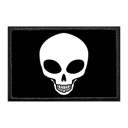 Alien Skull - Removable Patch - Pull Patch - Removable Patches That Stick To Your Gear