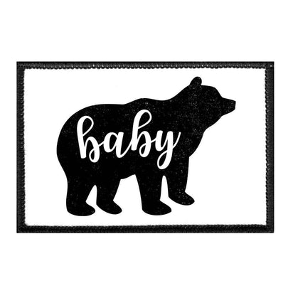 Baby Bear - Removable Patch - Pull Patch - Removable Patches For Authentic Flexfit and Snapback Hats
