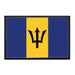 Barbados Flag - Color - Removable Patch - Pull Patch - Removable Patches For Authentic Flexfit and Snapback Hats