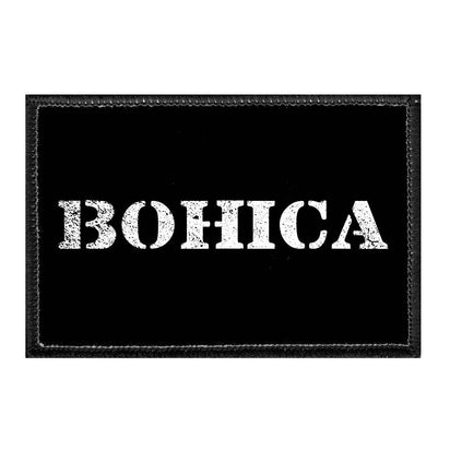 BOHICA - Removable Patch - Pull Patch - Removable Patches For Authentic Flexfit and Snapback Hats