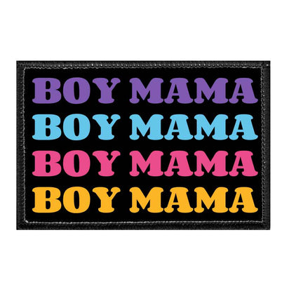 Boy Mama - Removable Patch - Pull Patch - Removable Patches For Authentic Flexfit and Snapback Hats