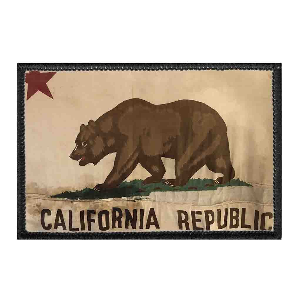 California Republic - Removable Patch - Pull Patch - Removable Patches That Stick To Your Gear