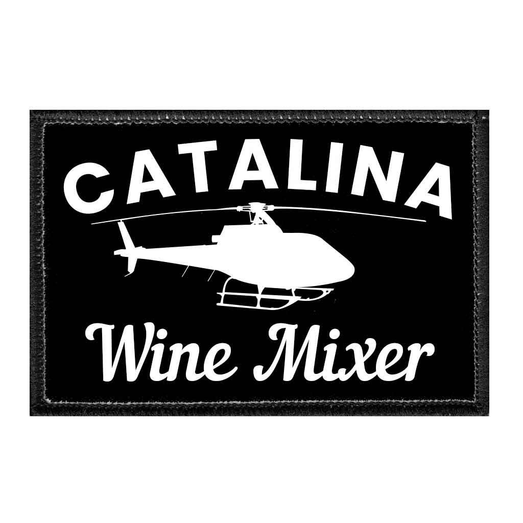 Catalina Wine Mixer - Removable Patch - Pull Patch - Removable Patches For Authentic Flexfit and Snapback Hats