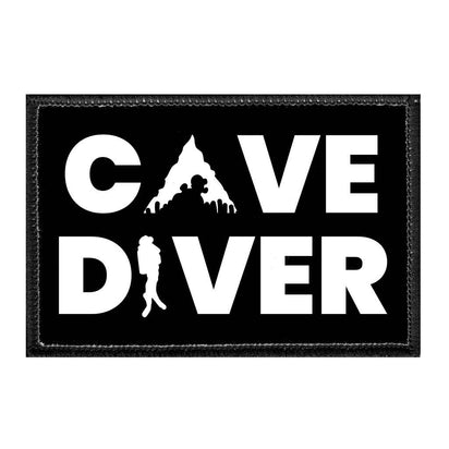 Cave Diver - Removable Patch - Pull Patch - Removable Patches That Stick To Your Gear