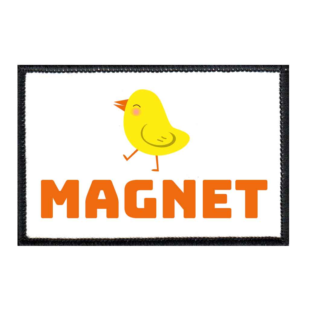 Chick Magnet - Patch - Pull Patch - Removable Patches For Authentic Flexfit and Snapback Hats