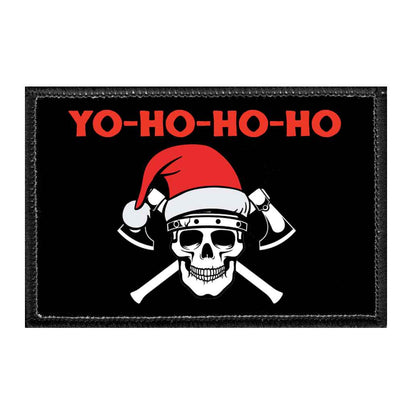 Christmas Pirate - Removable Patch - Pull Patch - Removable Patches That Stick To Your Gear
