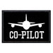 Co-Pilot - Patch - Pull Patch - Removable Patches For Authentic Flexfit and Snapback Hats