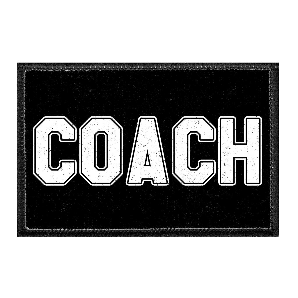 Coach - Removable Patch - Pull Patch - Removable Patches For Authentic Flexfit and Snapback Hats