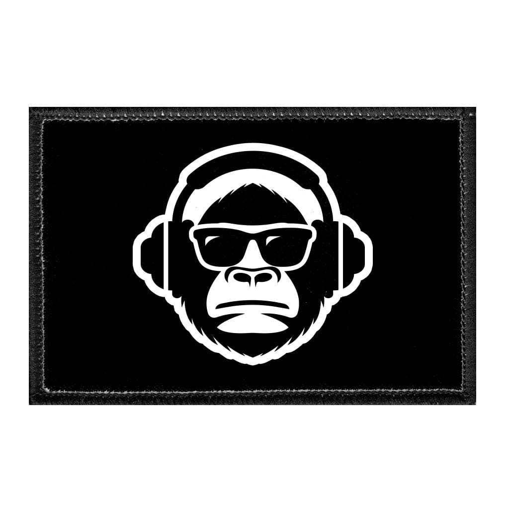 Cool Gorilla - Removable Patch - Pull Patch - Removable Patches That Stick To Your Gear
