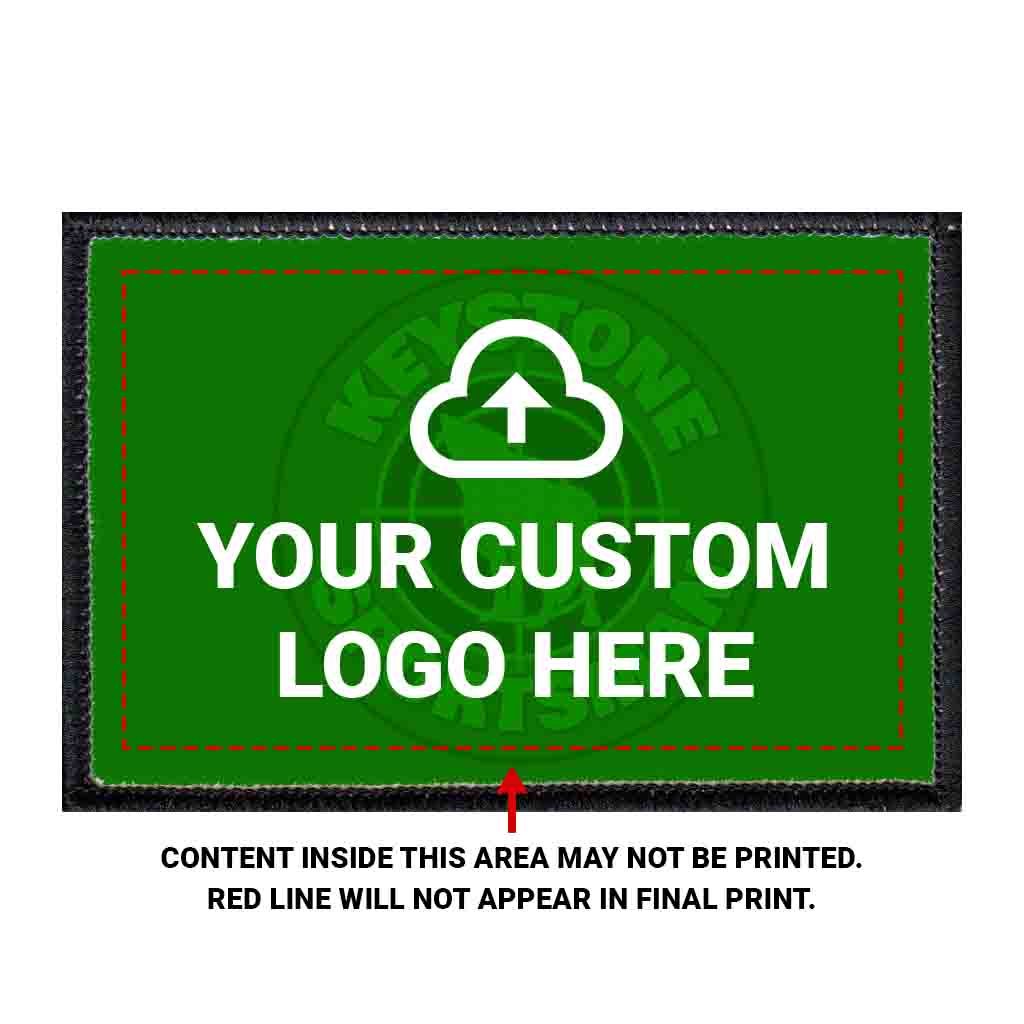 Custom Logo - Removable Patches - Pull Patch - Removable Patches That Stick To Your Gear