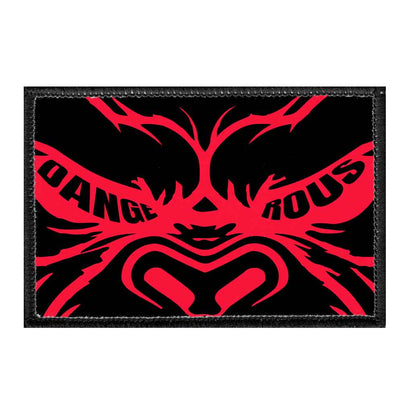 Dangerous Gorilla - Removable Patch - Pull Patch - Removable Patches That Stick To Your Gear