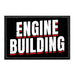 ENGINE BUILDING - Removable Patch - Pull Patch - Removable Patches That Stick To Your Gear