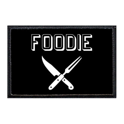 Foodie - Removable Patch - Pull Patch - Removable Patches For Authentic Flexfit and Snapback Hats