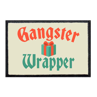 Gangster Wrapper - Patch - Pull Patch - Removable Patches For Authentic Flexfit and Snapback Hats