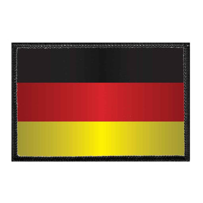 Germany Flag - Color - Removable Patch - Pull Patch - Removable Patches For Authentic Flexfit and Snapback Hats