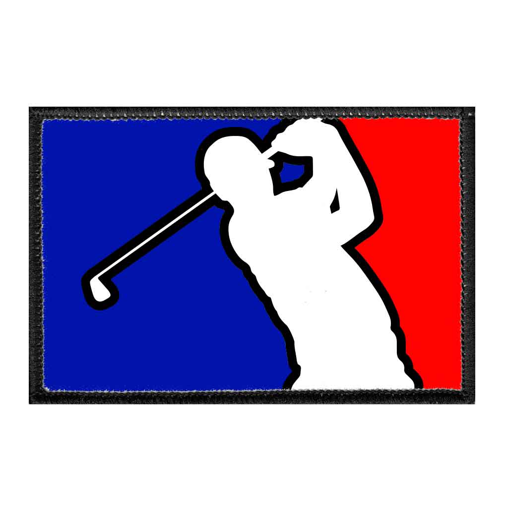 Golfing League - Removable Patch - Pull Patch - Removable Patches That Stick To Your Gear