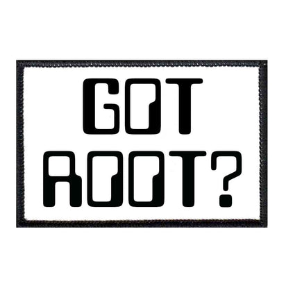 Got Root - Patch - Pull Patch - Removable Patches For Authentic Flexfit and Snapback Hats