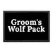 Groom's Wolf Pack - Removable Patch - Pull Patch - Removable Patches That Stick To Your Gear