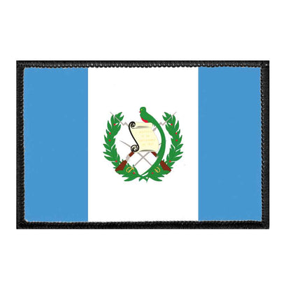 Guatemala Flag - Color - Removable Patch - Pull Patch - Removable Patches For Authentic Flexfit and Snapback Hats