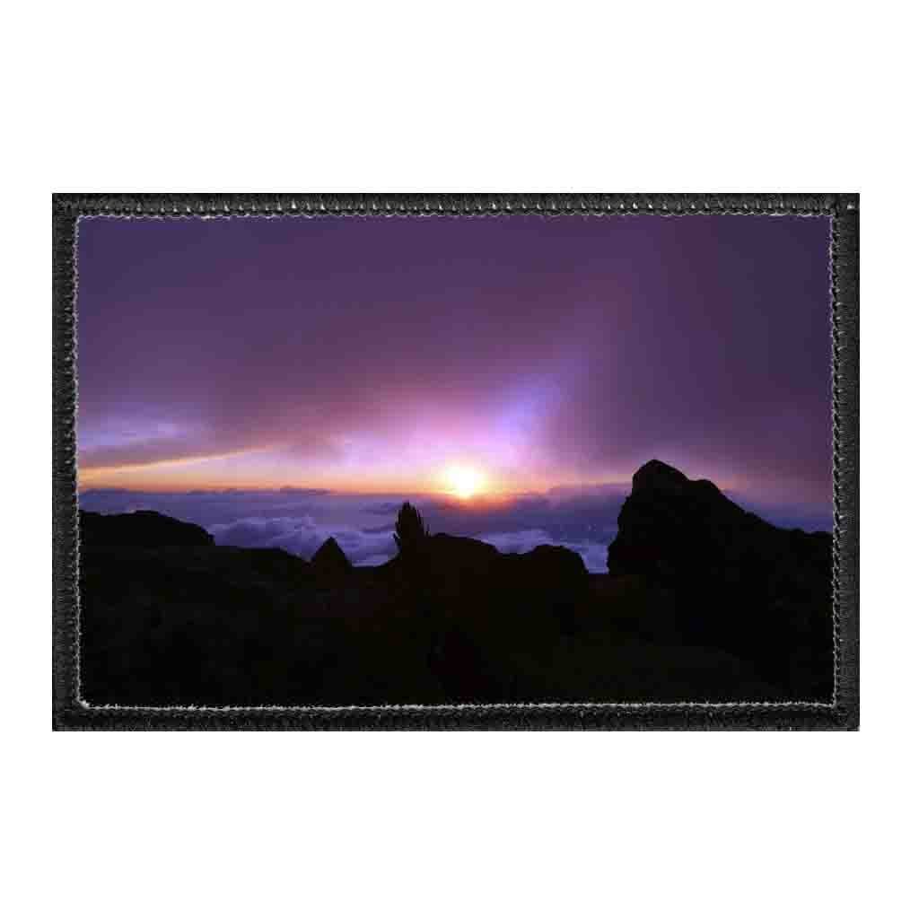 Haleakala Sunrise - Removable Patch - Pull Patch - Removable Patches That Stick To Your Gear