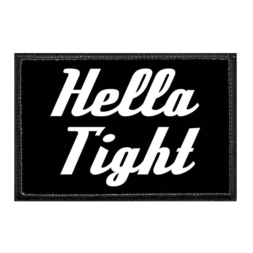 Hella Tight - Removable Patch - Pull Patch - Removable Patches For Authentic Flexfit and Snapback Hats