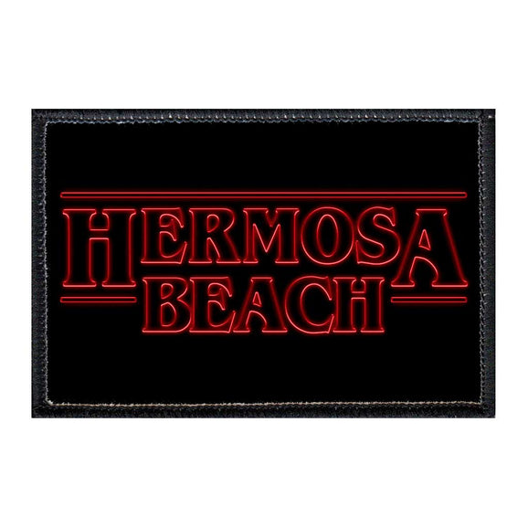 Hermosa Beach - Stranger Things - Removable Patch - Pull Patch - Removable Patches For Authentic Flexfit and Snapback Hats
