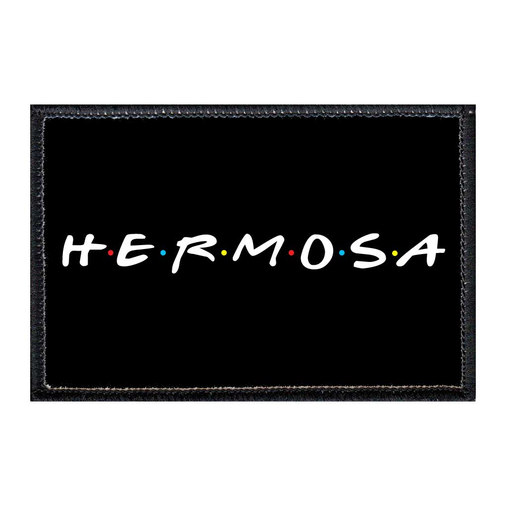 Hermosa - Friends - Removable Patch - Pull Patch - Removable Patches For Authentic Flexfit and Snapback Hats
