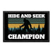 Hide And Seek Champion - Removable Patch - Pull Patch - Removable Patches That Stick To Your Gear