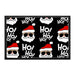 Ho Ho Ho with Santa - Removable Patch - Pull Patch - Removable Patches That Stick To Your Gear