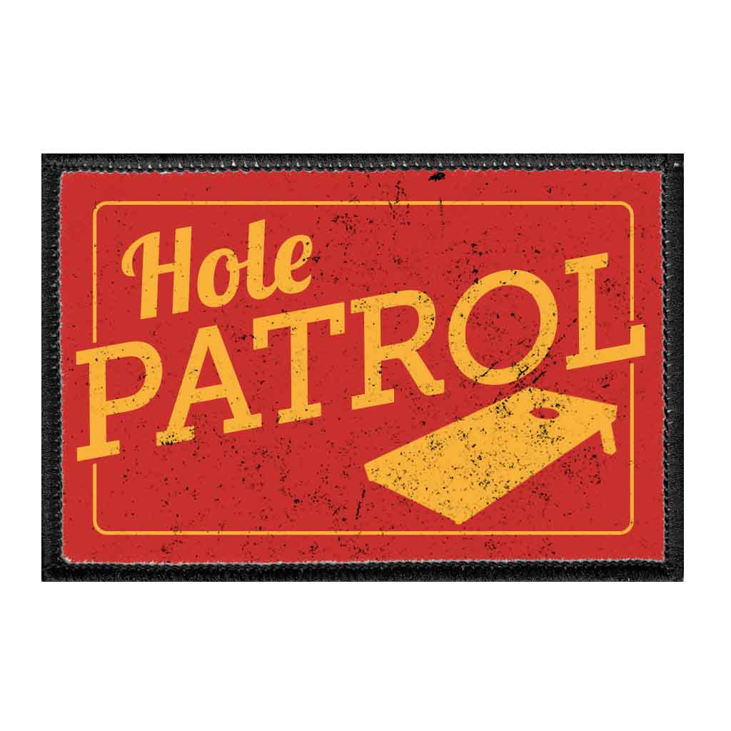 Hole Patrol - Removable Patch - Pull Patch - Removable Patches For Authentic Flexfit and Snapback Hats
