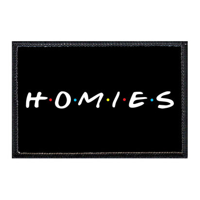 Homies - Removable Patch - Pull Patch - Removable Patches For Authentic Flexfit and Snapback Hats