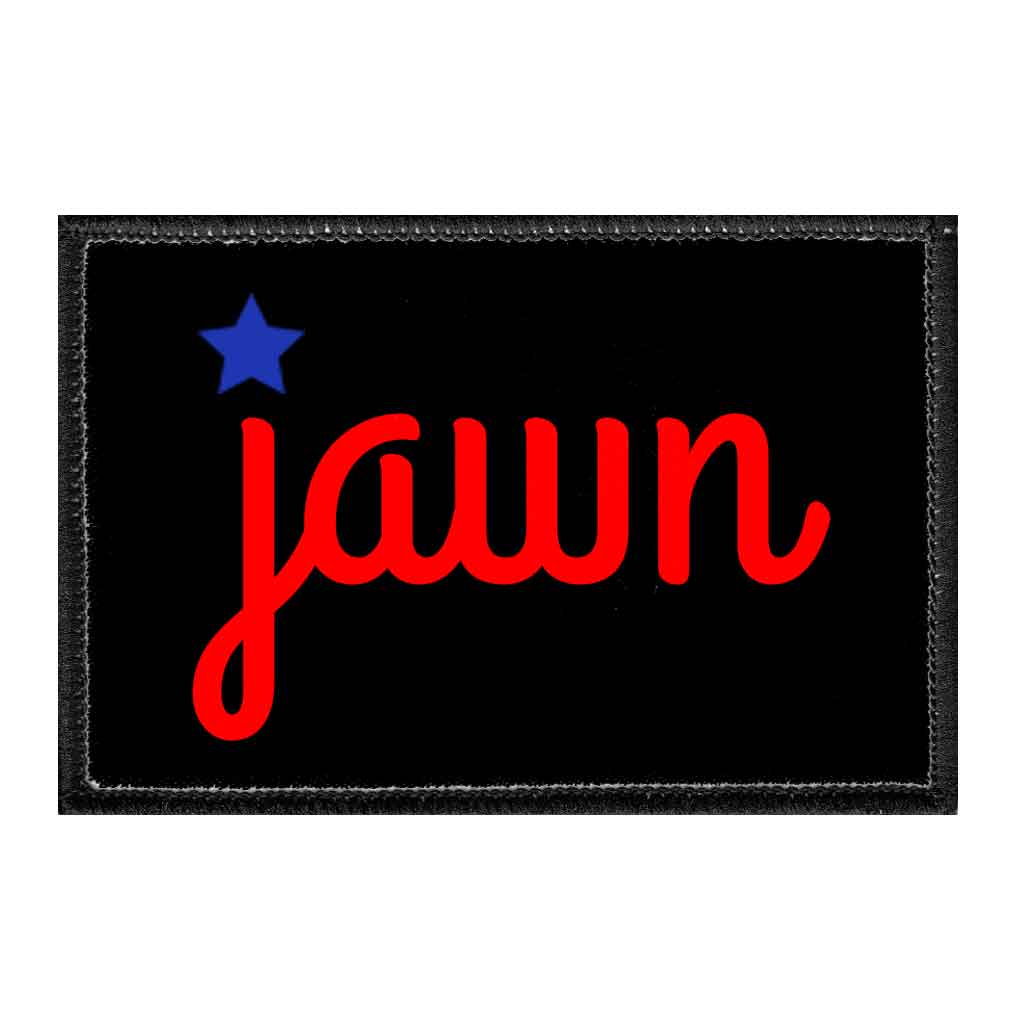 Jawn - Removable Patch - Pull Patch - Removable Patches For Authentic Flexfit and Snapback Hats