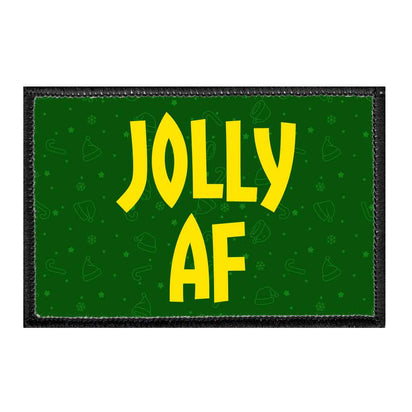 Jolly AF - Removable Patch - Pull Patch - Removable Patches That Stick To Your Gear