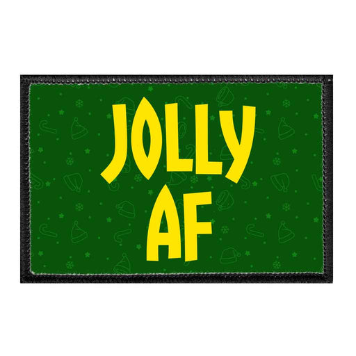 Jolly AF - Removable Patch - Pull Patch - Removable Patches That Stick To Your Gear