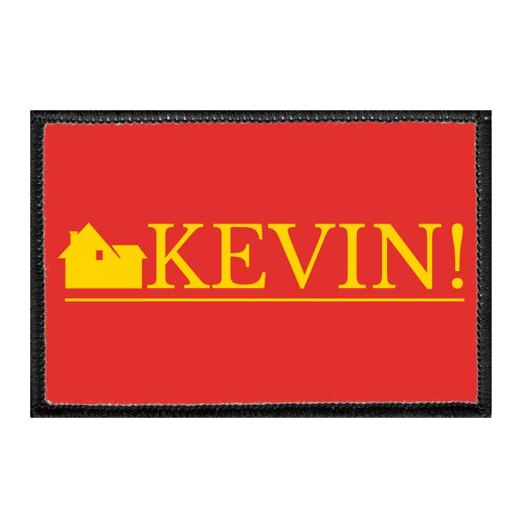 KEVIN! - Removable Patch - Pull Patch - Removable Patches That Stick To Your Gear