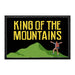 King Of The Mountains - Removable Patch - Pull Patch - Removable Patches That Stick To Your Gear