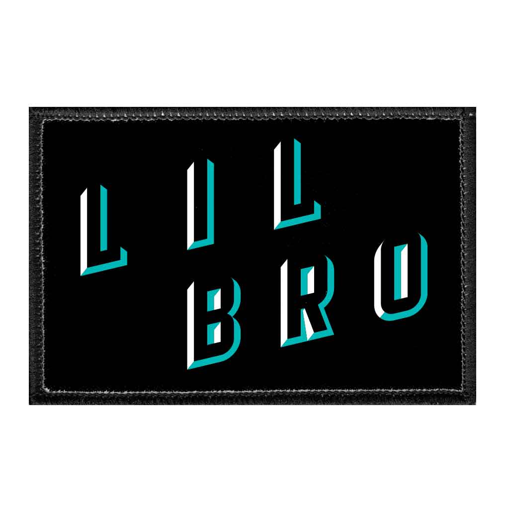 Lil Bro - Removable Patch - Pull Patch - Removable Patches For Authentic Flexfit and Snapback Hats