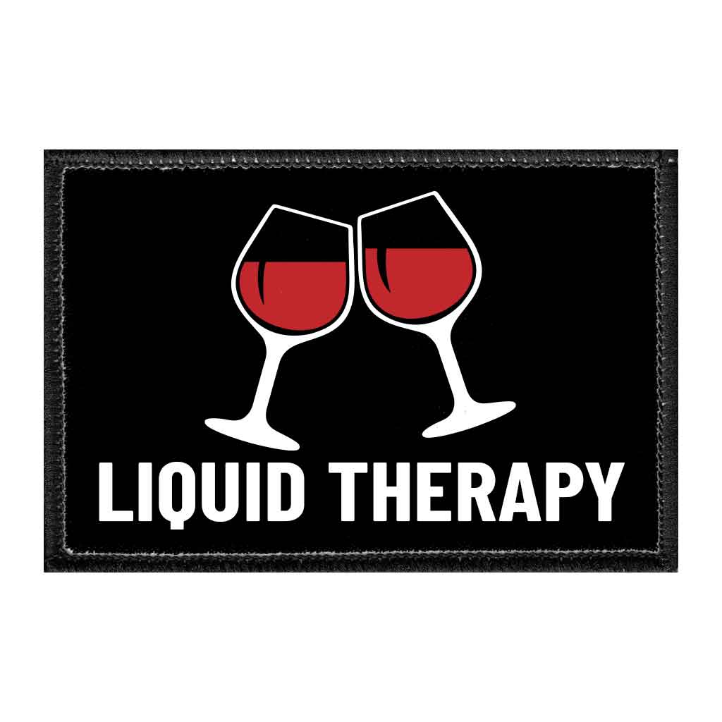 Liquid Therapy - Removable Patch - Pull Patch - Removable Patches That Stick To Your Gear