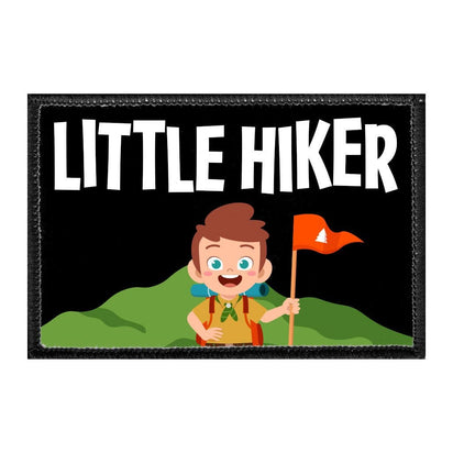 Little Hiker - Removable Patch - Pull Patch - Removable Patches That Stick To Your Gear