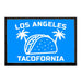 Los Angeles - Tacofornia - Removable Patch - Pull Patch - Removable Patches For Authentic Flexfit and Snapback Hats