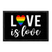 Love Is Love - Removable Patch - Pull Patch - Removable Patches For Authentic Flexfit and Snapback Hats