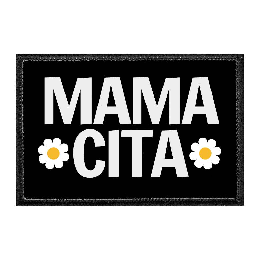 MAMA CITA - Removable Patch - Pull Patch - Removable Patches That Stick To Your Gear