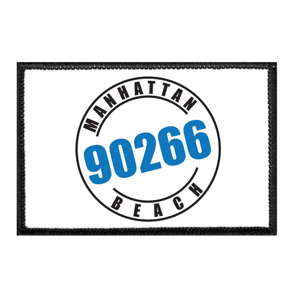Manhattan Beach - 90266 - Removable Patch - Pull Patch - Removable Patches For Authentic Flexfit and Snapback Hats