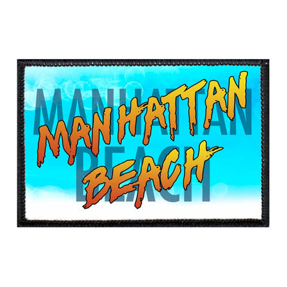 Manhattan Beach - Baywatch - Removable Patch - Pull Patch - Removable Patches For Authentic Flexfit and Snapback Hats