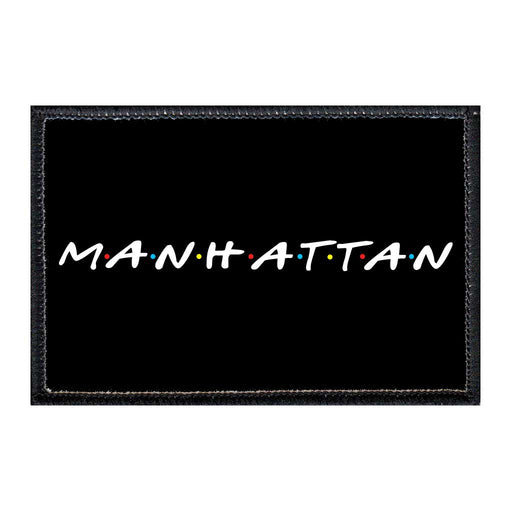 Manhattan - Friends - Removable Patch - Pull Patch - Removable Patches For Authentic Flexfit and Snapback Hats