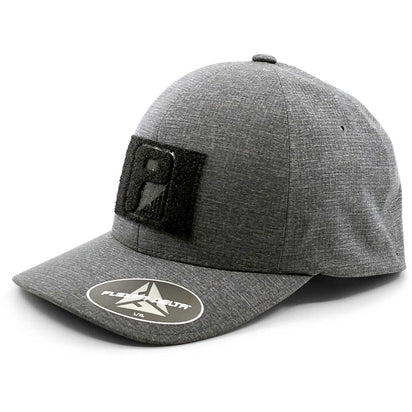 Melange Patch Pull Flexfit Carbon - by Delta Charcoal Hat