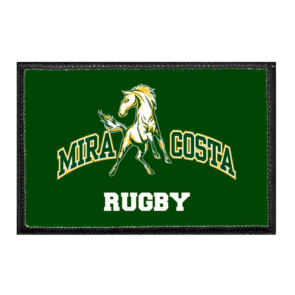 Mira Costa Sports - Rugby - Removable Patch - Pull Patch - Removable Patches That Stick To Your Gear