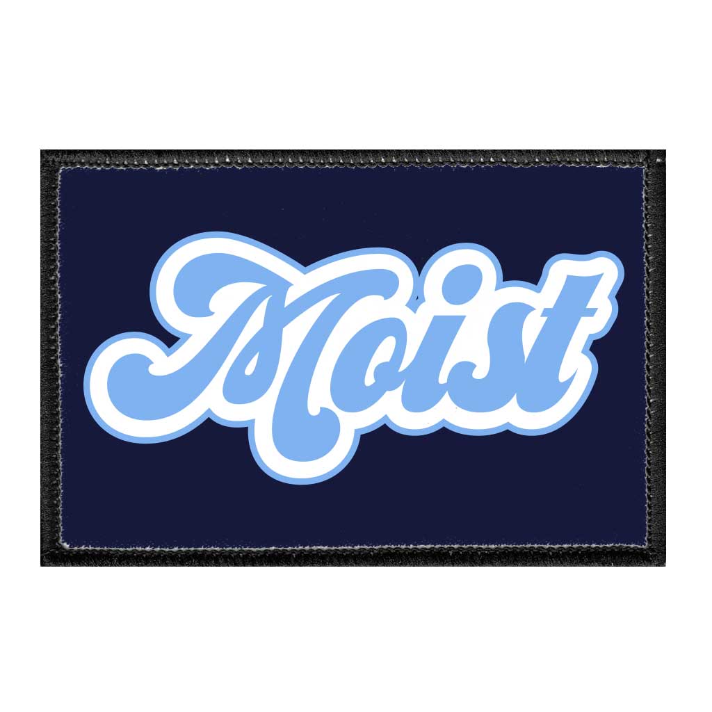 Moist - Removable Patch - Pull Patch - Removable Patches For Authentic Flexfit and Snapback Hats