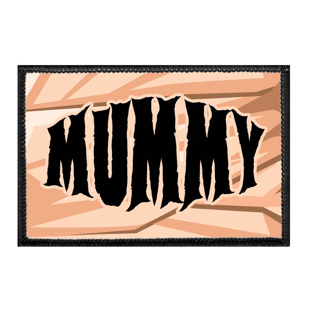 Mummy - Removable Patch - Pull Patch - Removable Patches For Authentic Flexfit and Snapback Hats