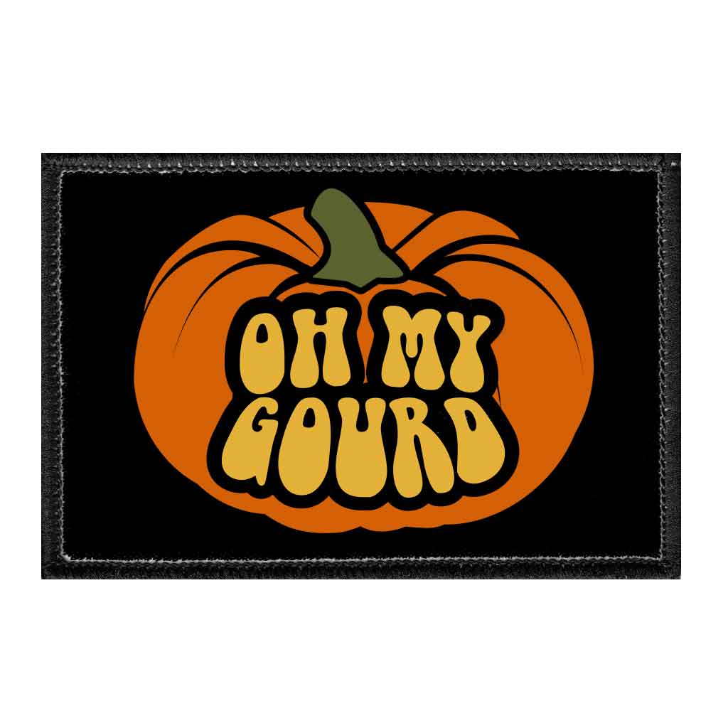 Oh My Gourd - Removable Patch - Pull Patch - Removable Patches For Authentic Flexfit and Snapback Hats